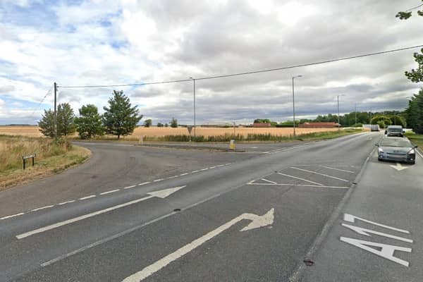 The A17 junction with Side Bar Lane at East Heckington. Photo: Google