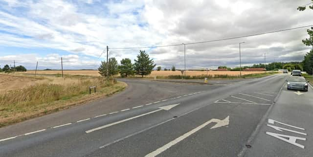 The A17 junction with Side Bar Lane at East Heckington. Photo: Google