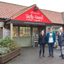 Coun Stephen Bunney, chairman of West Lindsey District Council, visited Uncle Henry's, in Gainsborough