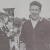Len Blades, author of the book, 'Horncastle At War', pictured back in the 1960s taking part in the Skegness-to-Horncastle Walk race, which he helped to revive.