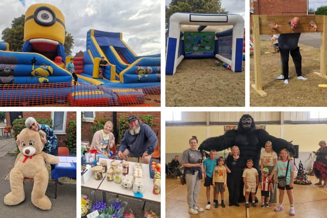 Scenes from the gala day.