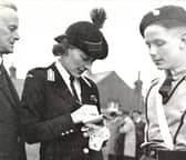 1944 Lady Mountbatten, Supt-in-Chief and a Lowestoft Cadet