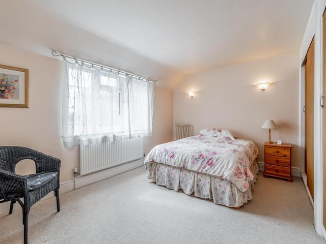 One of the 16 bedrooms.
