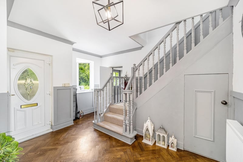 The entrance hall.