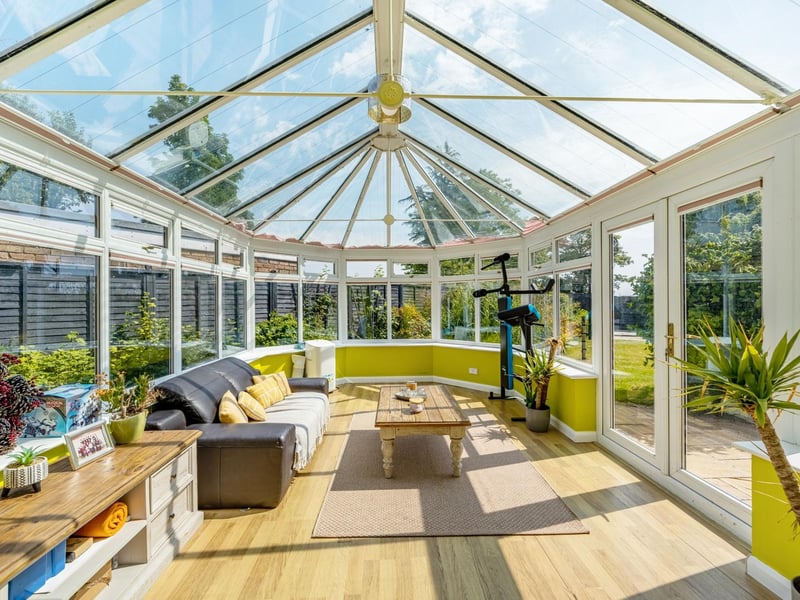 The conservatory.