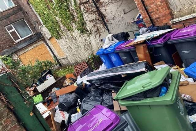 The area was a hotspot for illegal fly-tipping in Boston.