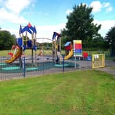 The current children's play area at Prospect Street Park in Horncastle. (PHOTO BY: Horncastle Town Council).