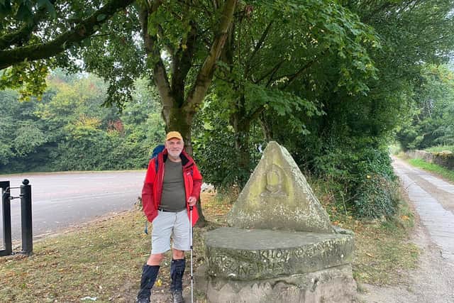 Mike Joyce on the Cleveland Way.