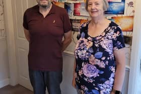 Keith and Margaret after their weight-loss success.