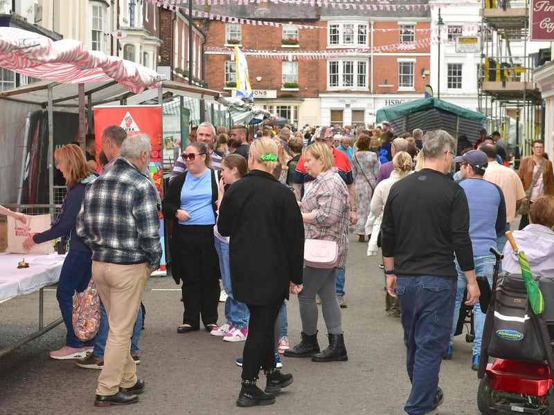 Louth Food & Drink Festival drew large crowds.