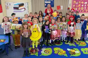 Winchelsea School Ruskington dresses up for World Book Day.