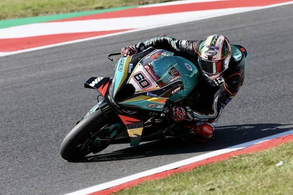 Peter Hickman at Brands Hatch. Photo by Dave Yeomans.