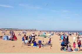 Skegness Beach.