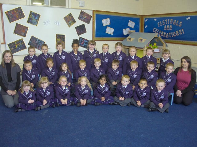 The Livingstone Lions reception class at the newly launched Boston Pioneers Free School Academy.