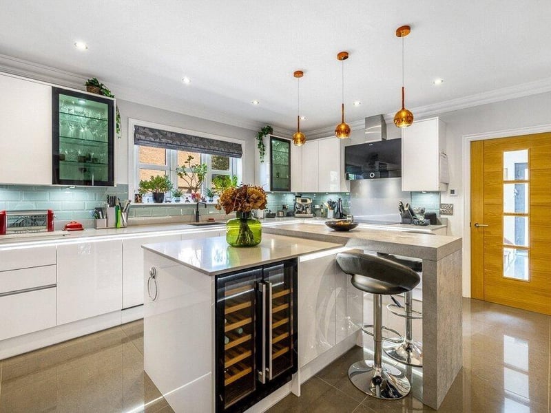 The kitchen.