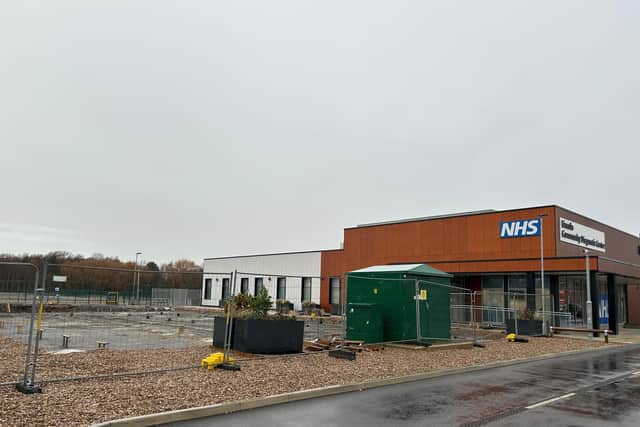 How the Lincoln Community Diagnostic Centre currently looks.