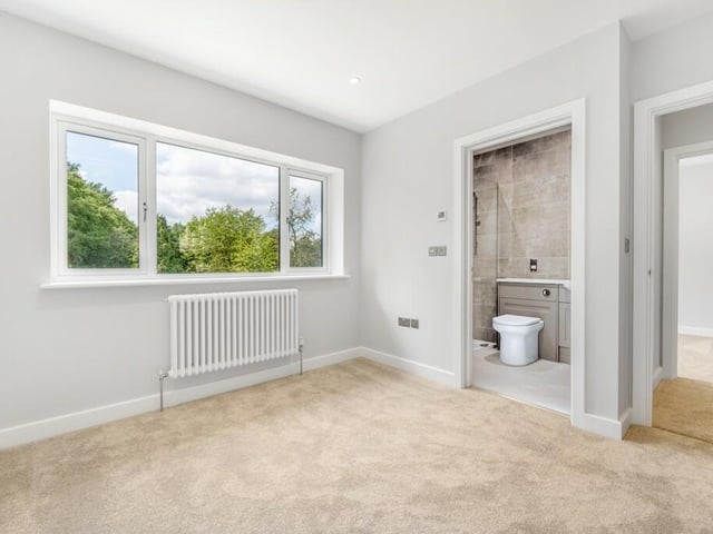 The principal bedroom and ...