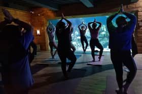 Skegnes Aquarium has hosted its first yoga session with local instructor Stephanie Otter.