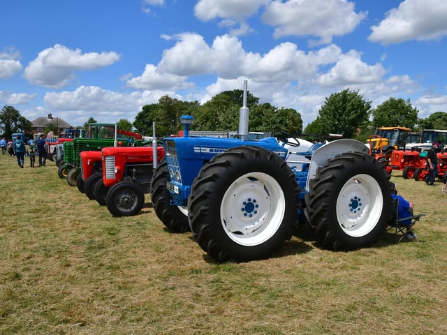 Crowds turned out for the return of Swaton Vintage Day last week.