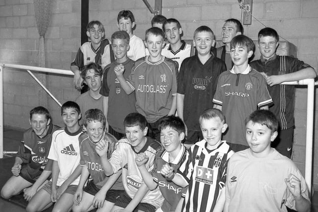 The 12-hour marathon was organised by Boston Grammar School's Charity Club. Pupils took part in a number of activities, including football, for a 12-hour period to raise sponsorship money.