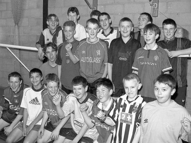 The 12-hour marathon was organised by Boston Grammar School's Charity Club. Pupils took part in a number of activities, including football, for a 12-hour period to raise sponsorship money.
