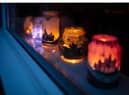 People are being encouraged to make their own lanterns to display in their windows
