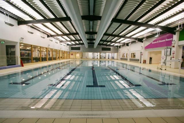 Sleaford Leisure Centre pool.
