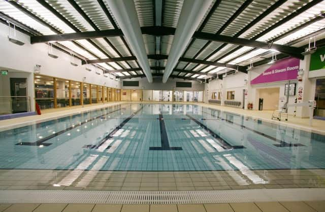 Sleaford Leisure Centre pool.