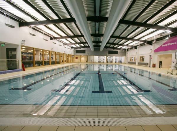 Sleaford Leisure Centre pool.
