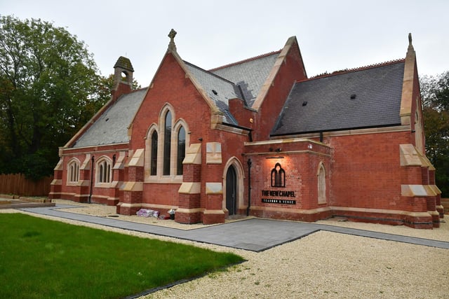 An exterior view of the New Chapel. Photo: David Dawson