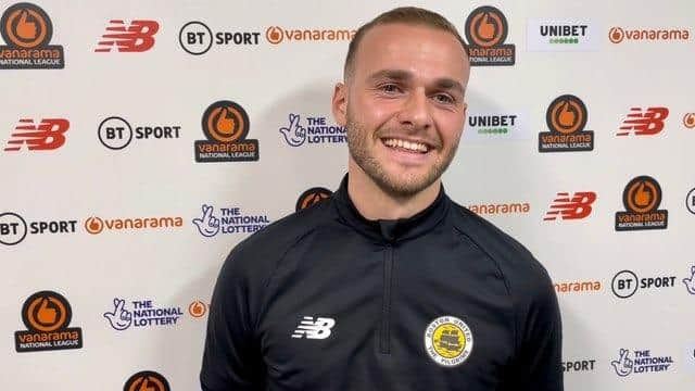 Joe Simpson knows Boston United need to keep their focus as they show signs of improved form.