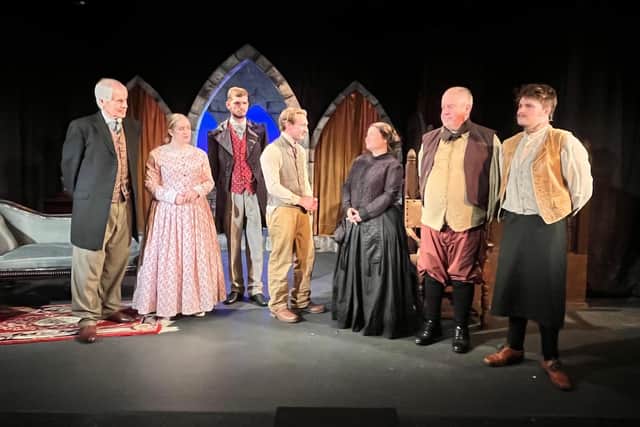 The cast of My Cousin Rachel.