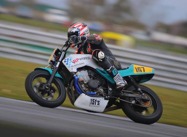 Kyle Jenkins in action at Snetterton. Photo: Ashley Bryant Photography.