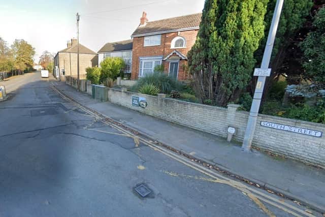 The B1196 South Street in Alford, due to undergo road resurfacing. Photo: Google