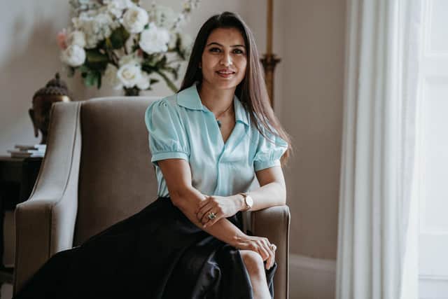 Award-winning fashion designer Sanyukta Shrestha, from Hagworthingham, near Horncastle and Spilsby. (PHOTO BY: Kev Elkins Photography)