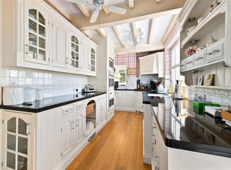 The kitchen.