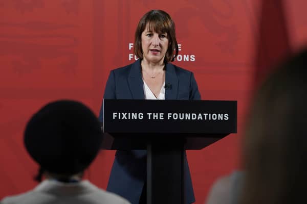The Chancellor of the Exchequer Rachel Reeves.