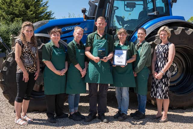 MD Victoria Howe (right) and the award-winning team at The Farm Kitchen.