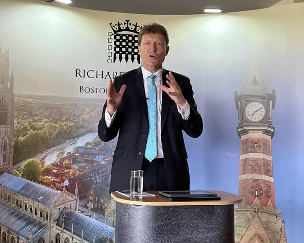 Boston and Skegness MP Richard Tice. Picture: LDRS