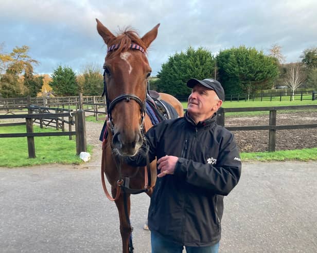 Oliver Sherwood with Queens Gamble
