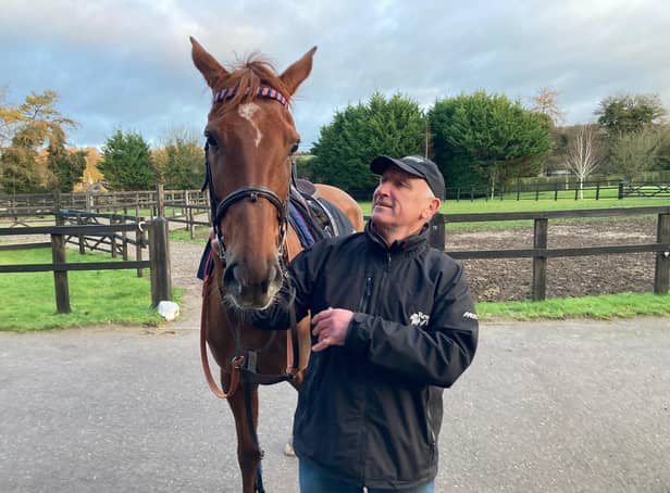 Oliver Sherwood with Queens Gamble