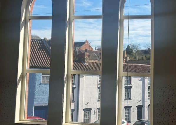 Windows at Caistor Arts & Heritage Centre