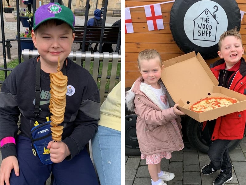 Happy customers at Boston Borough Council's Food Fest.