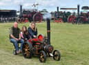 Action from the 61st annual Carrington Show at the weekend.