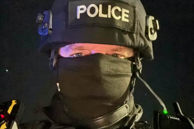 Riot squad trained - a rarity for a police volunteer - Specials Superintendent Charles Skiera. Photo: Lincs Police