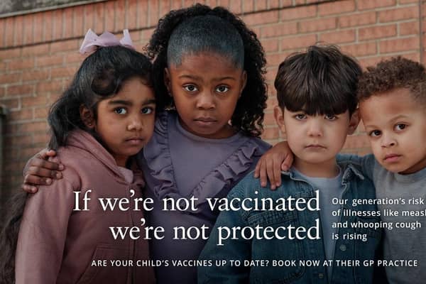 A new NHS vaccination campaign has been launched. Photo: NHS/UKHSA