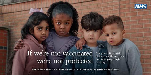 A new NHS vaccination campaign has been launched. Photo: NHS/UKHSA