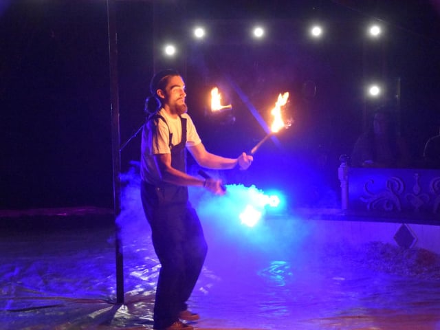 Wonder Circus/Circus of Wonders is at the Big Top fr the summer.