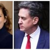 Victoria Atkins MP and Energy Secretary Ed Milliband.
