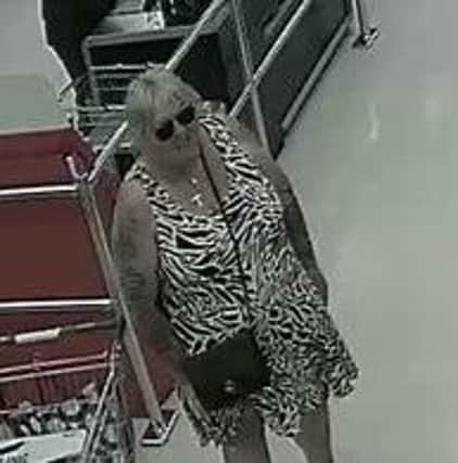 The identity of this woman is sought in connection with mobile phone theft in Louth.